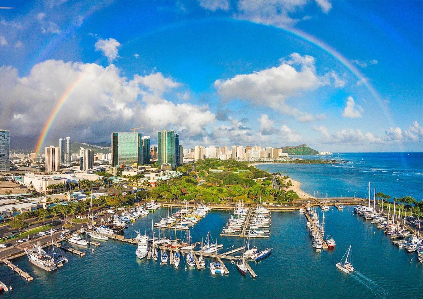 Ilikai Tower 1127 Yacht Harbor View 1Br Apartment Honolulu Luaran gambar